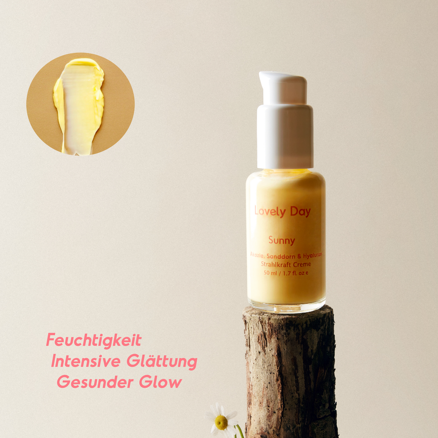 Sunny - Strahlkraftcreme mit Akazie und Sanddorn