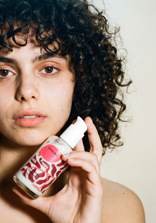 Poppy Milk - Aufbaupflege mit Ceramiden, Mohn und Kirsche