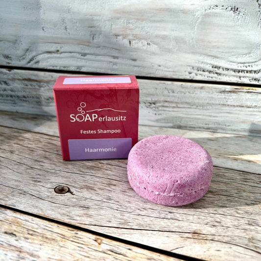 SOAPerlausitz Haarmonie – festes Shampoo 65 g