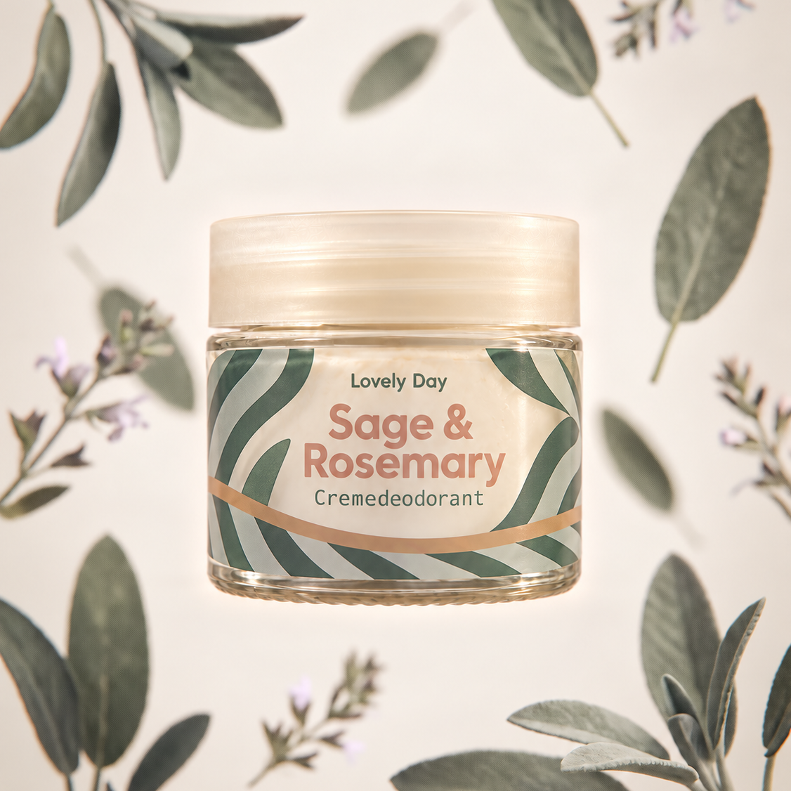 Lovely Day Cremedeodorant Sage & Rosemary Bild 2